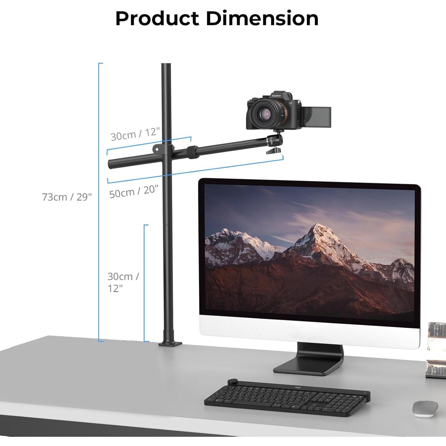 Soporte de Escritorio para Cámara SmallRig DTCK001, Ajustable 360°