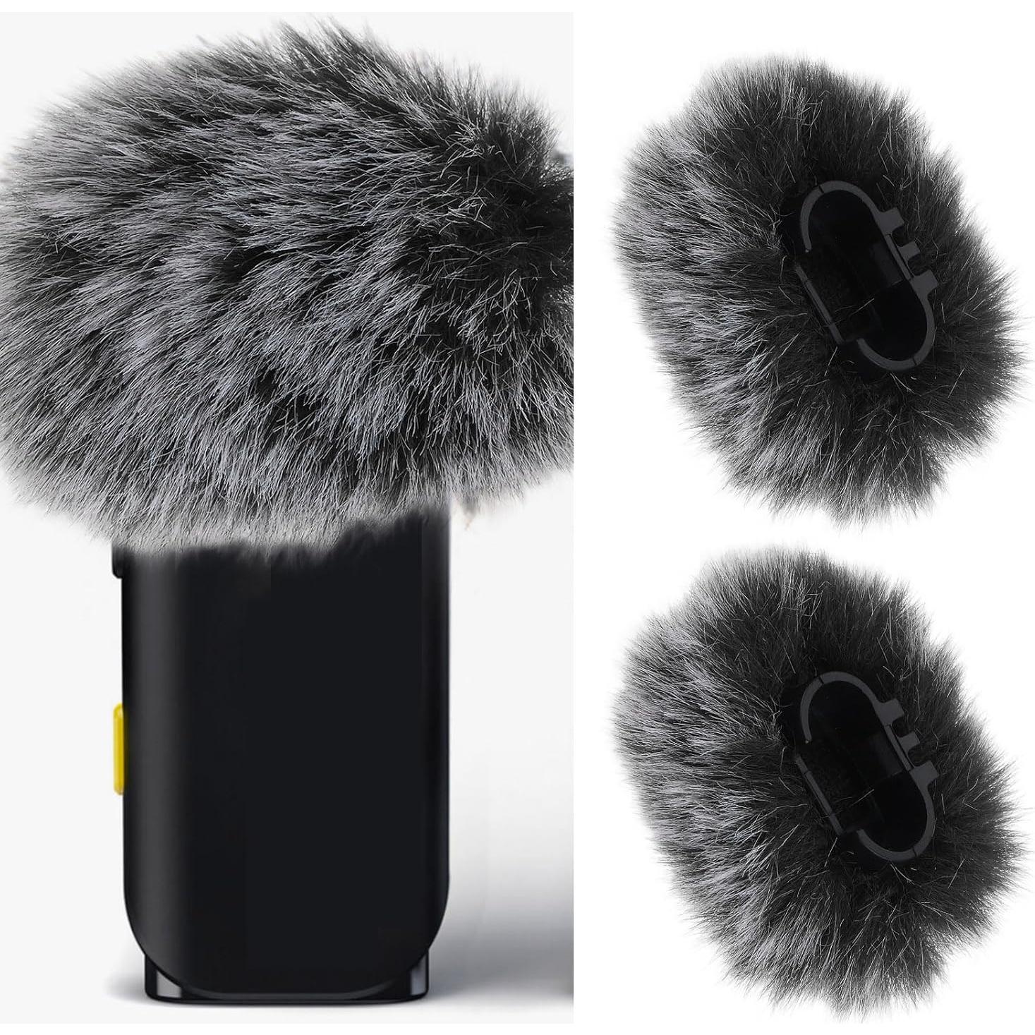 Paraviento de Micrófono Peludo SING F LTD 2 Pcs Compatible