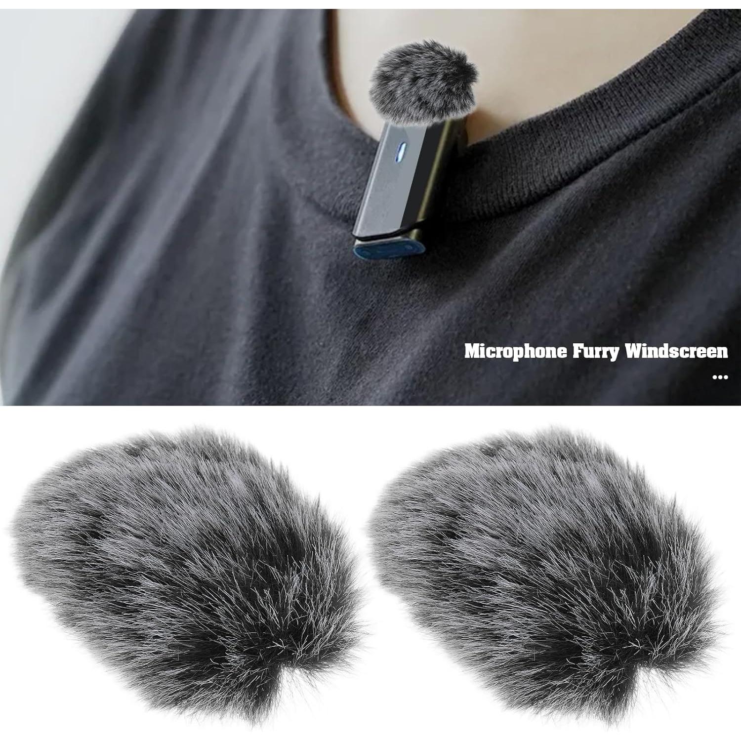 Paraviento de Micrófono Peludo SING F LTD 2 Pcs Compatible