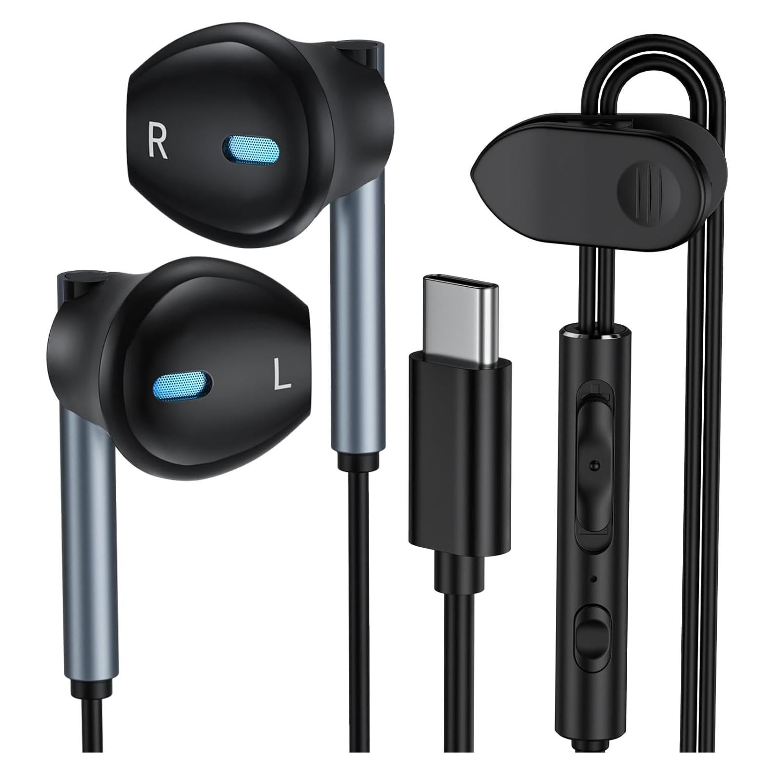 Auriculares USB C Samsung M16 con Micrófono - In-ear Negro