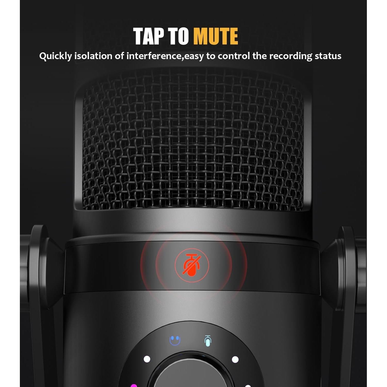 Micrófono Dinámico MAONO PD400X USB/XLR para Podcast y Streaming