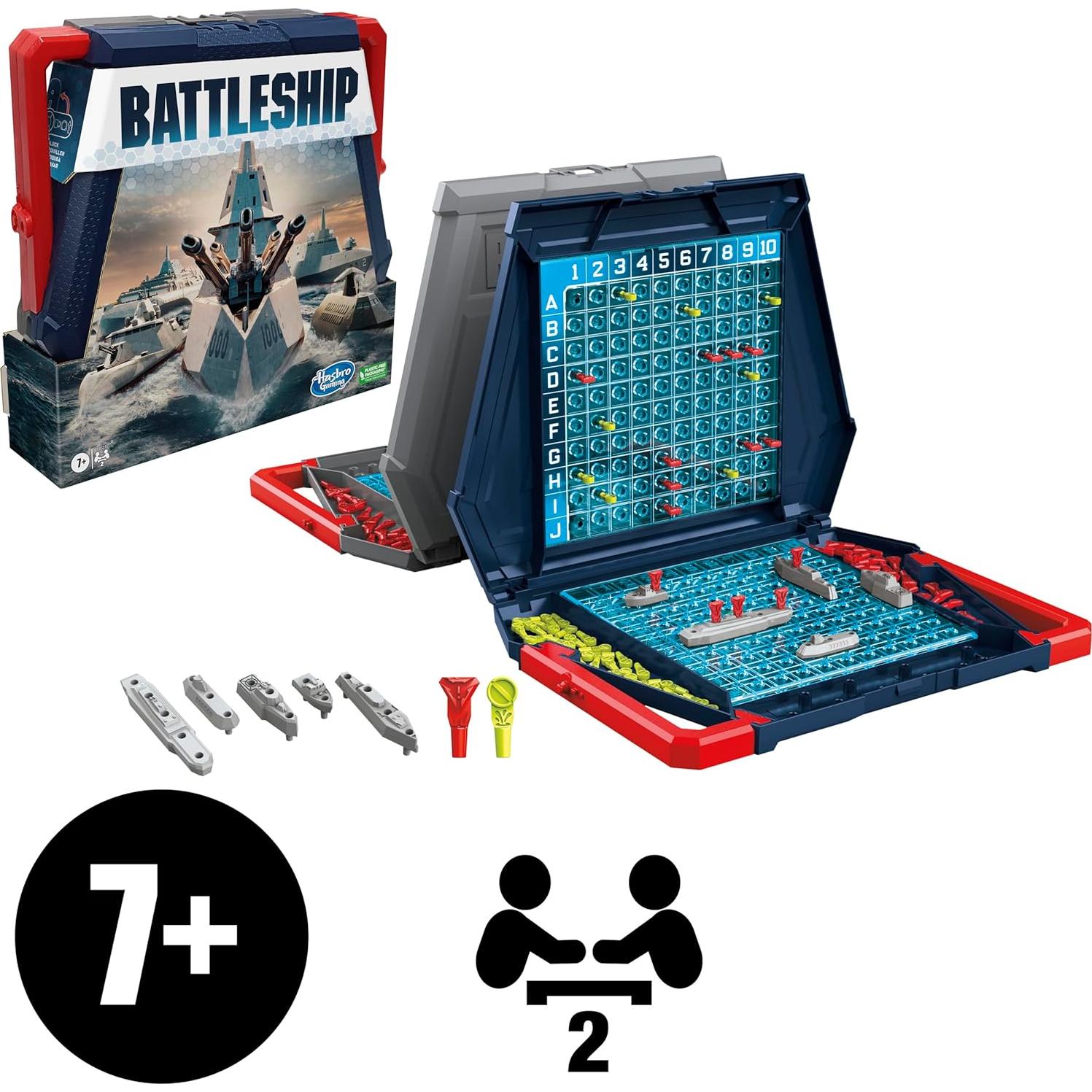 Juego de Mesa Batalla Naval Hasbro 2 Jugadores 7+
