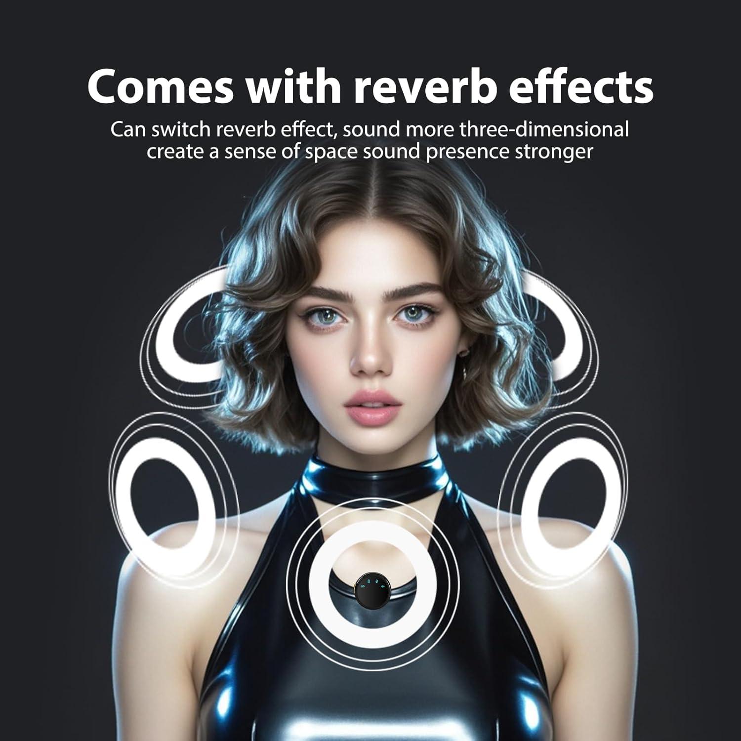 Micrófono Lavalier Inalámbrico SFSOC GL-S3 USB-C 30H Batería