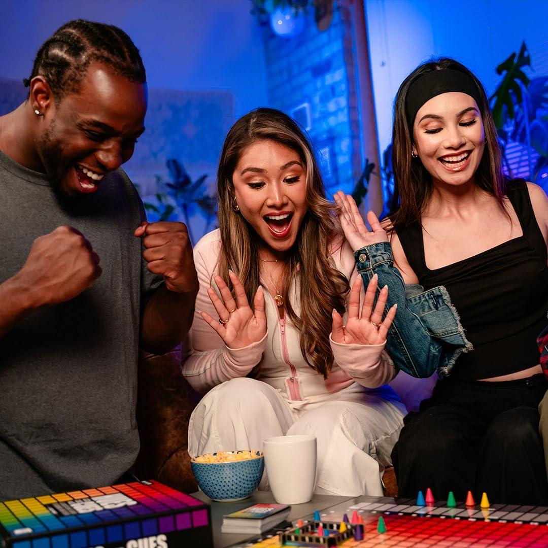 Juego de mesa Hues y Cues USAopoly - Adivina colores 3-10 jugadores