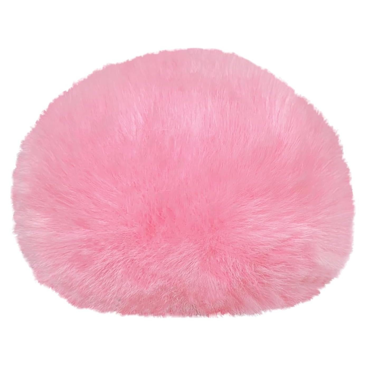 Cubierta Furry Rosa Cubilux para Micrófono USB Blue Yeti y Rode NT1