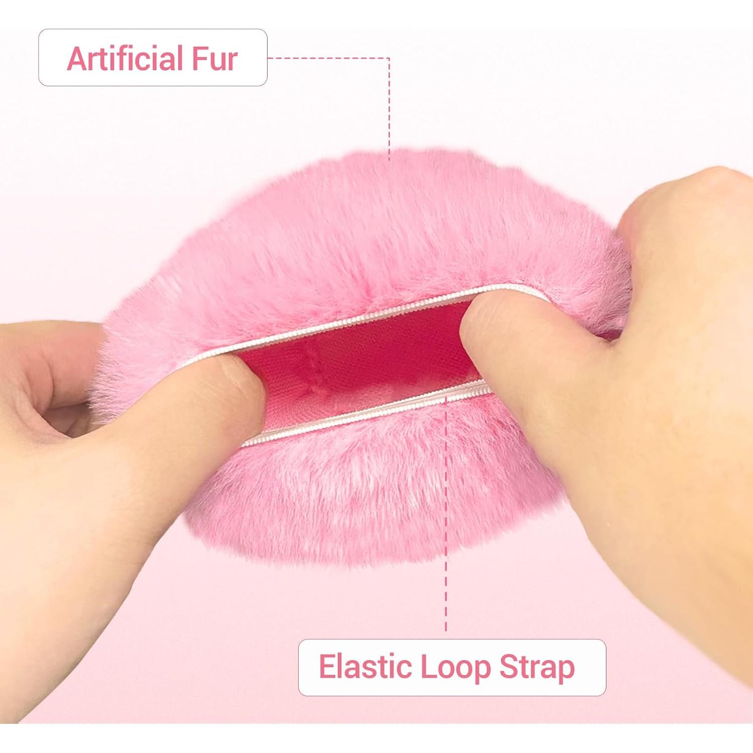 Cubierta Furry Rosa Cubilux para Micrófono USB Blue Yeti y Rode NT1