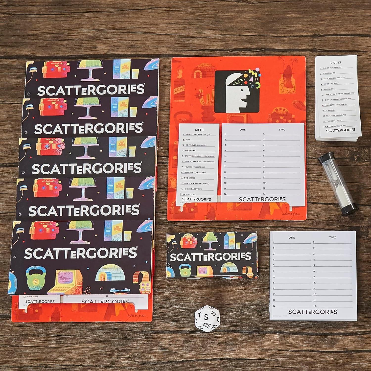 Juego de Mesa Scattergories Hasbro para 2+ Jugadores