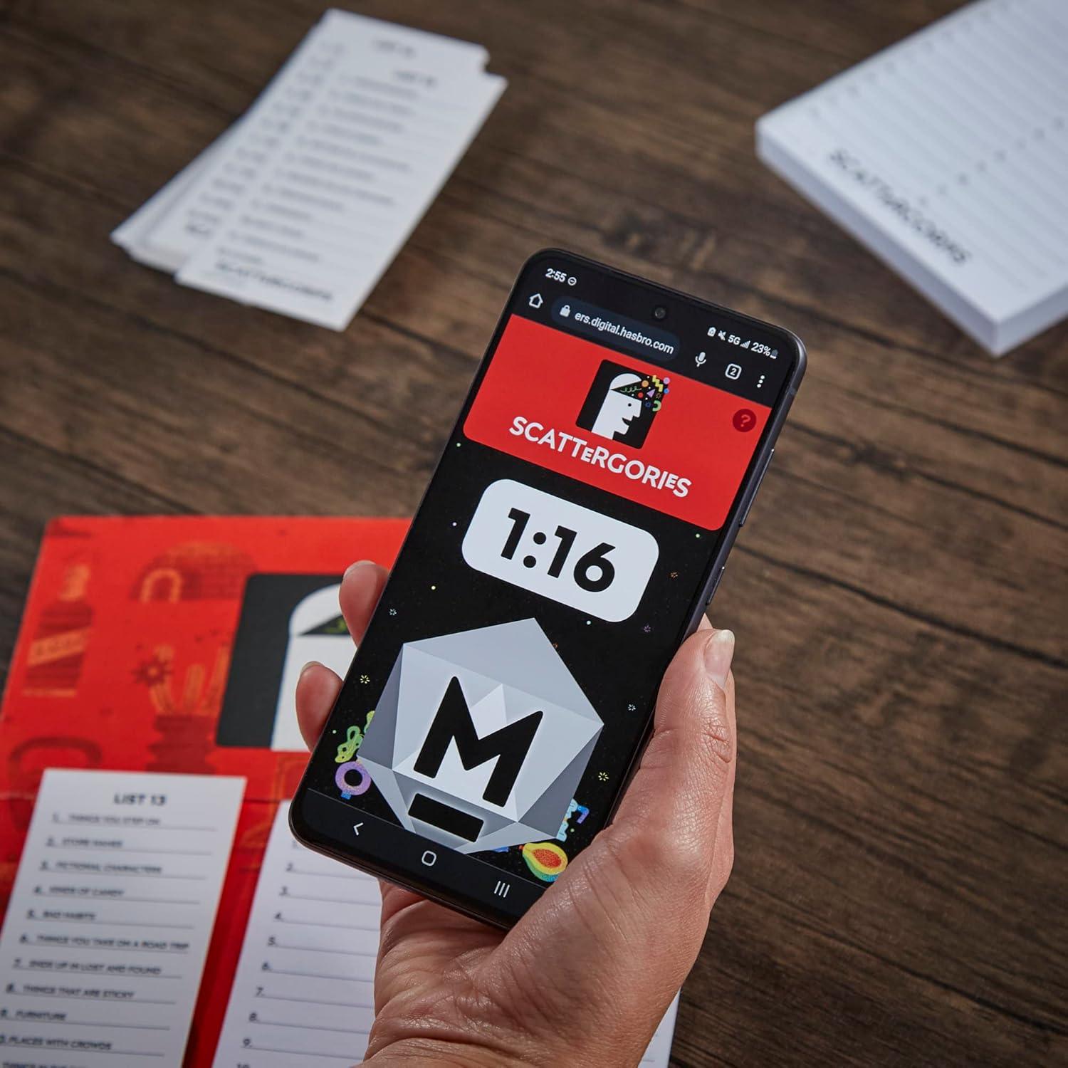 Juego de Mesa Scattergories Hasbro para 2+ Jugadores