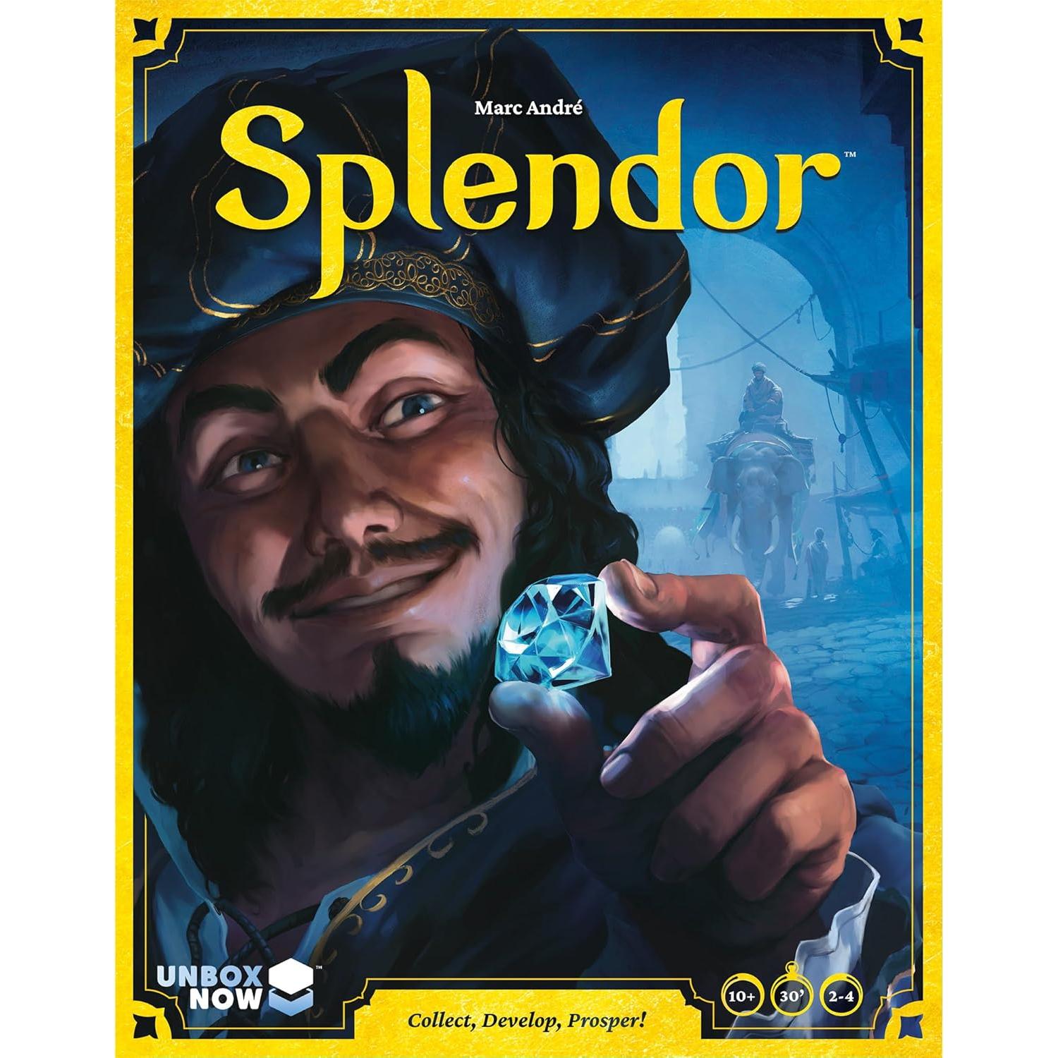 Juego de Mesa Splendor Asmodee - Estrategia de Gemas 2-4 Jugadores