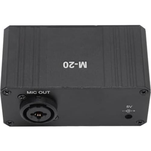 Preamplificador de Micrófono YOUTHINK 48V Alta Ganancia XLR