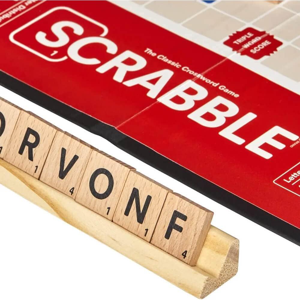 Juego de Mesa Scrabble Hasbro Clásico para 2-4 Jugadores