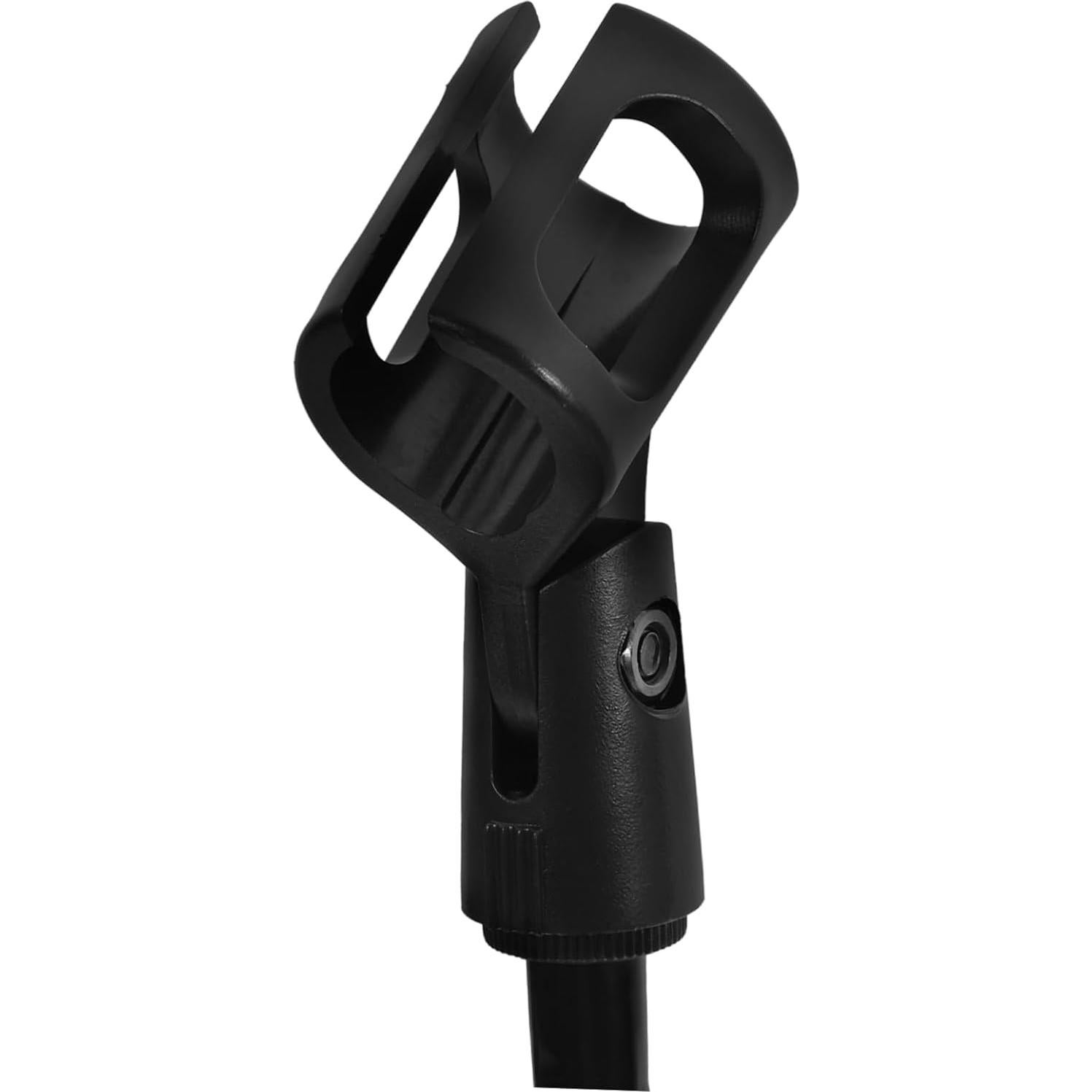 Soporte de Micrófono Ajustable Negro Brazo Flexible 45cm