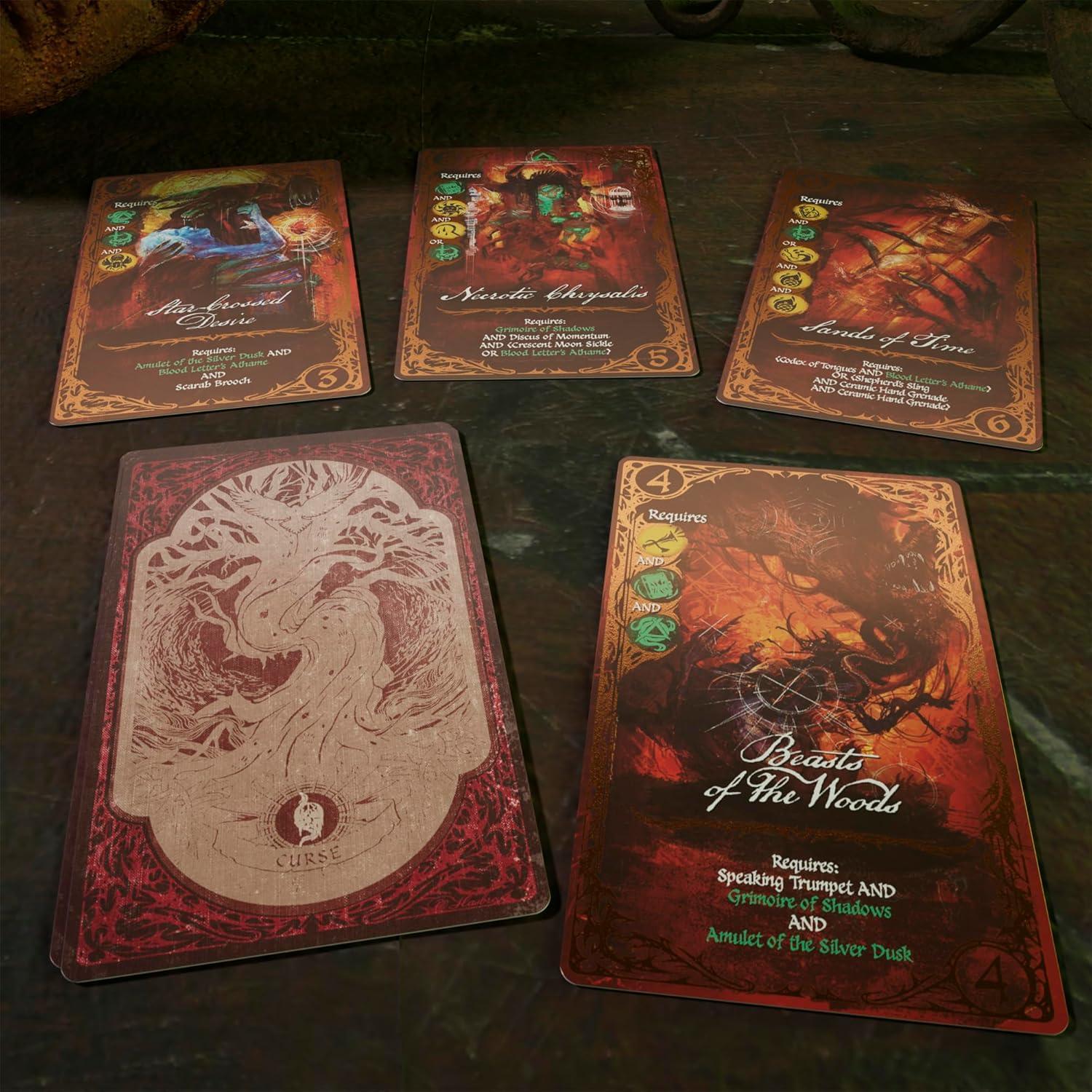 Juego de Cartas Betrayal Deck of Lost Souls - Horror 3-5 Jugadores