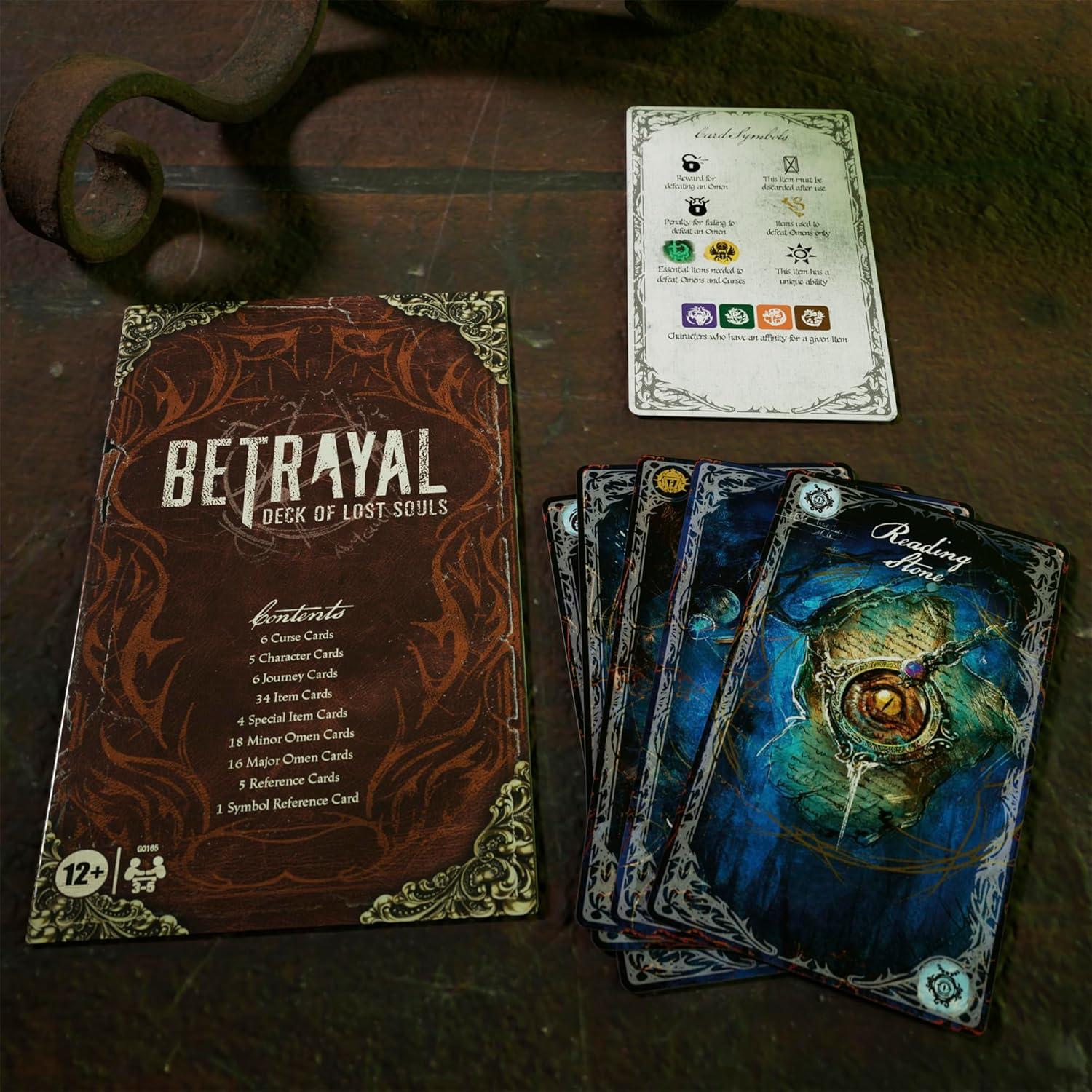 Juego de Cartas Betrayal Deck of Lost Souls - Horror 3-5 Jugadores