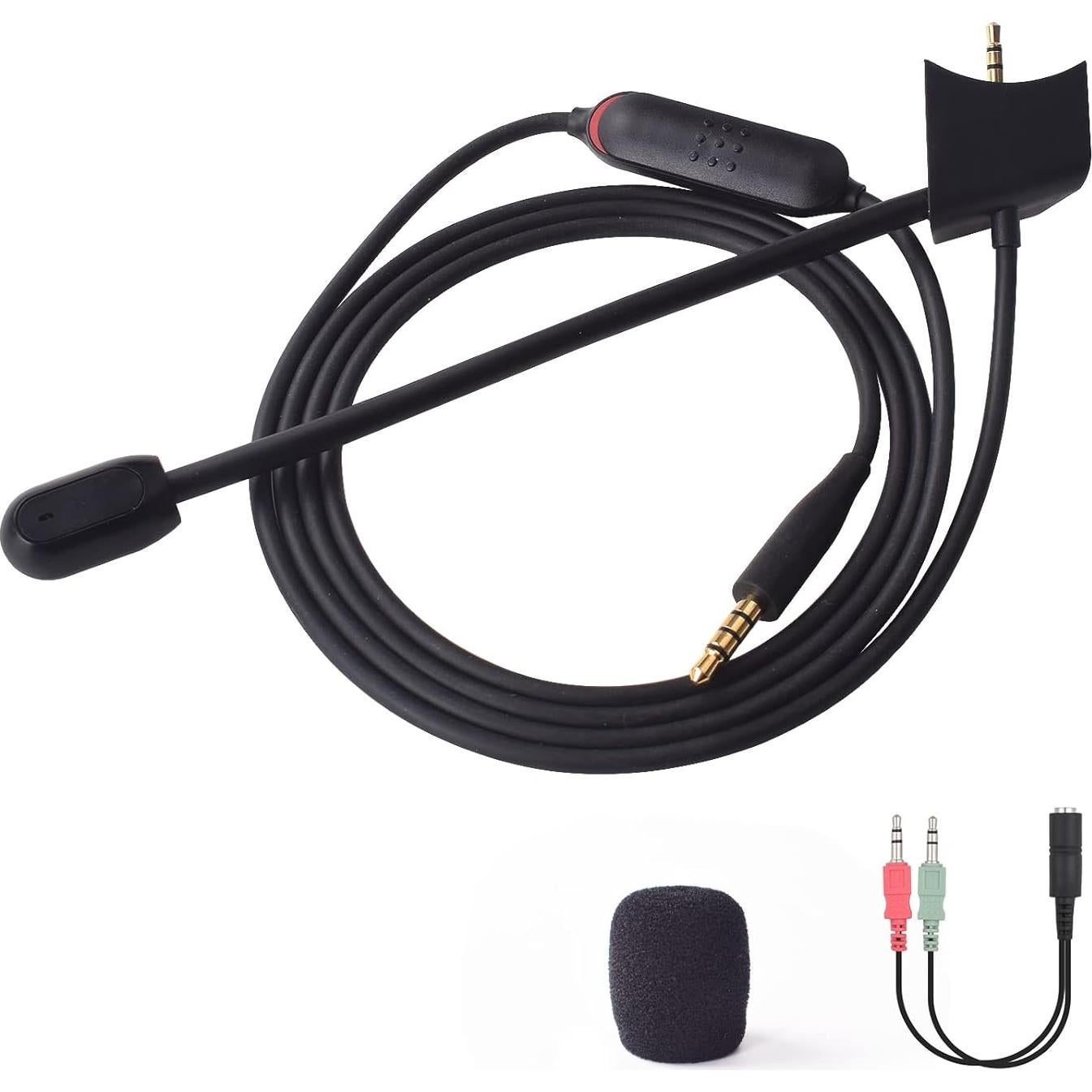 Micrófono Boom Gneinour para Bose QC35 II y QC35, 1.22 m