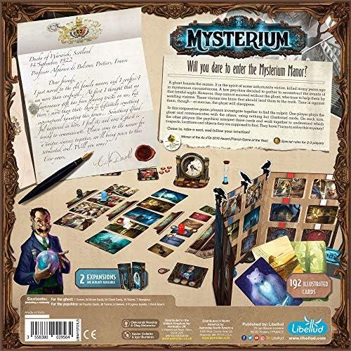 Juego de Mesa Mysterium Libellud - Misterio Cooperativo 2-7 Jugadores