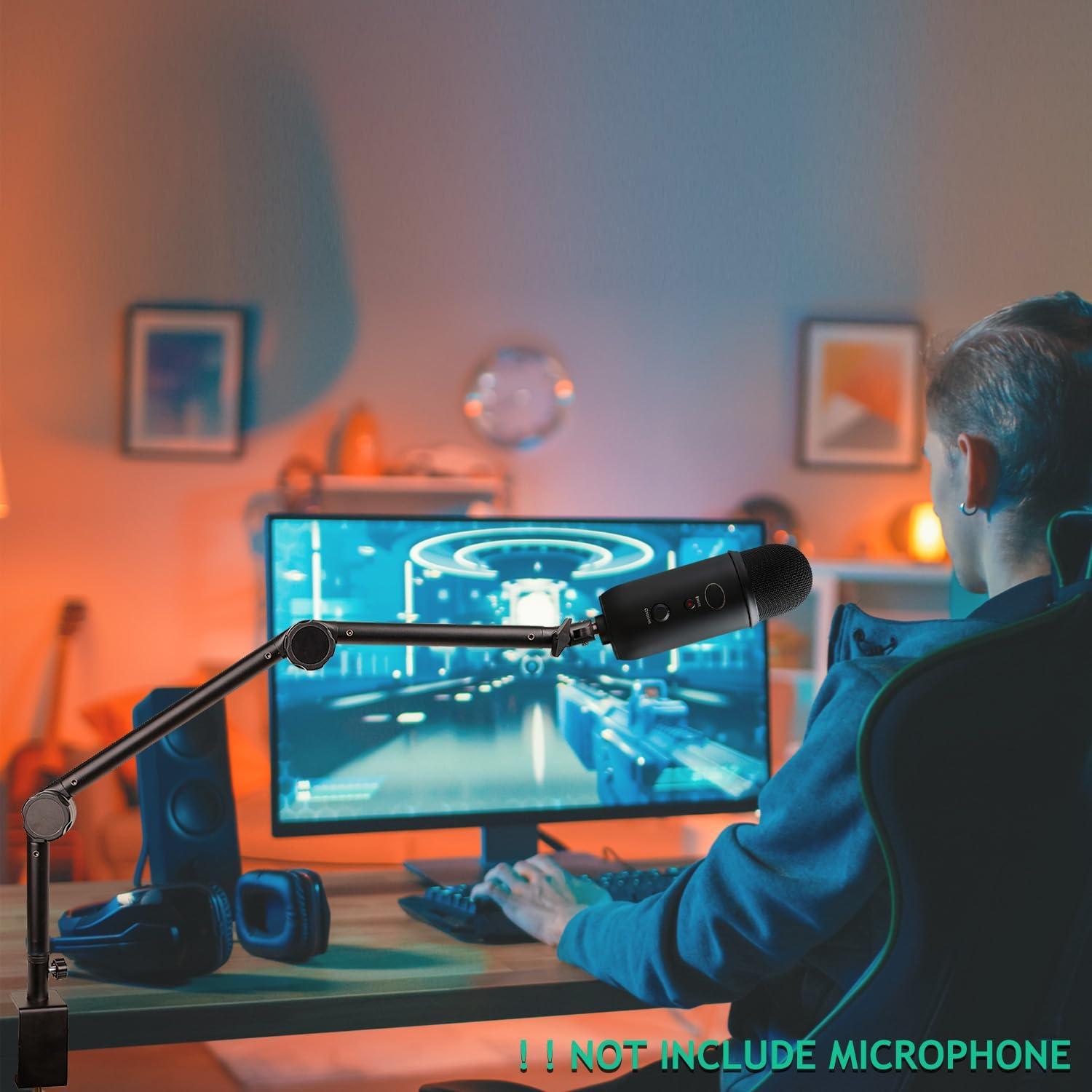 Soporte de Brazo de Micrófono Universal NB38 - Ajustable, 1.3kg