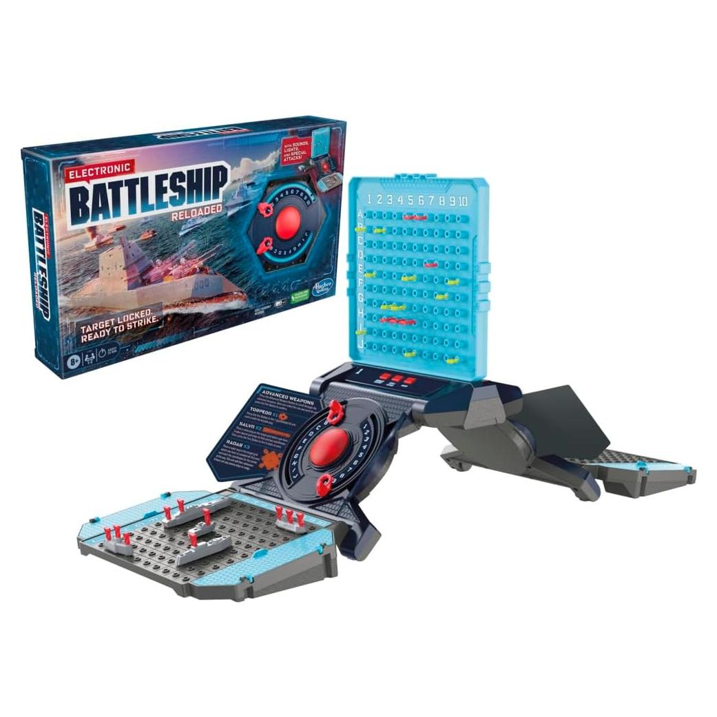 Juego de Mesa Electrónico Battleship Reloaded Hasbro 0.91 kg