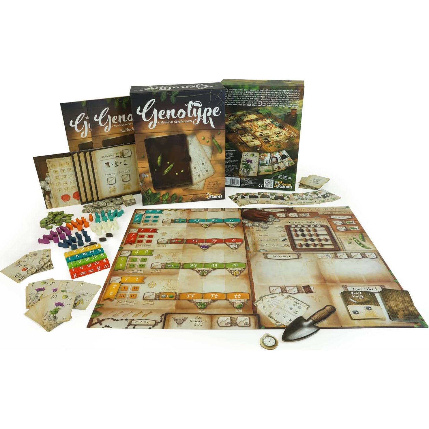 Juego de mesa Genotipo Genius Games - Estrategia y Ciencia