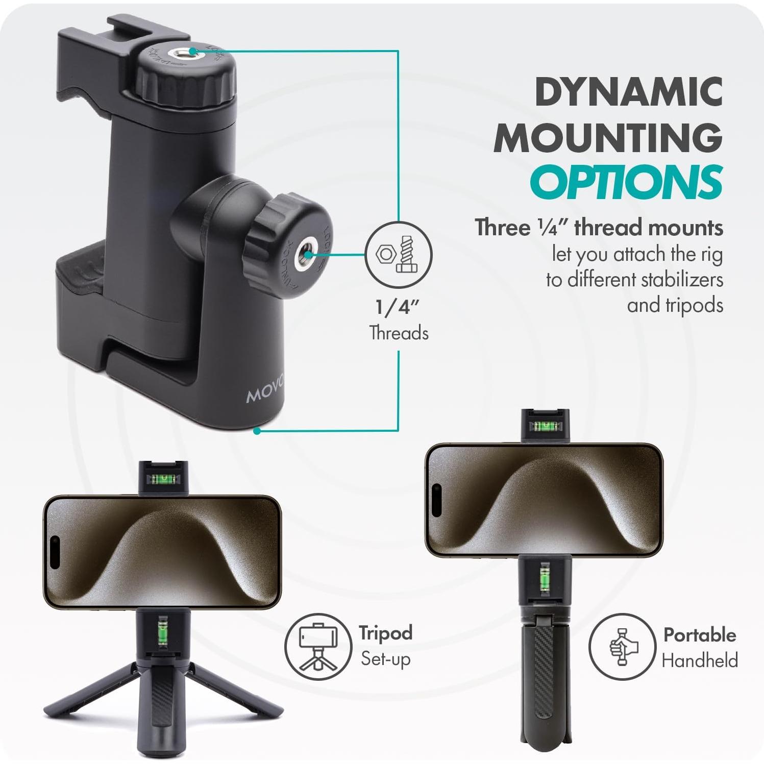 Kit de Vlogging Inalámbrico Movo VSK1 para iPhone 15