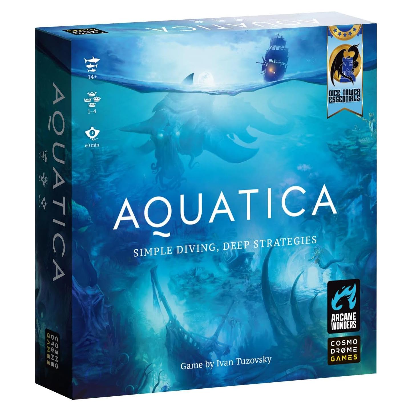 Juego de Mesa Aquatica | Estrategia 1-4 Jugadores | 60 Min