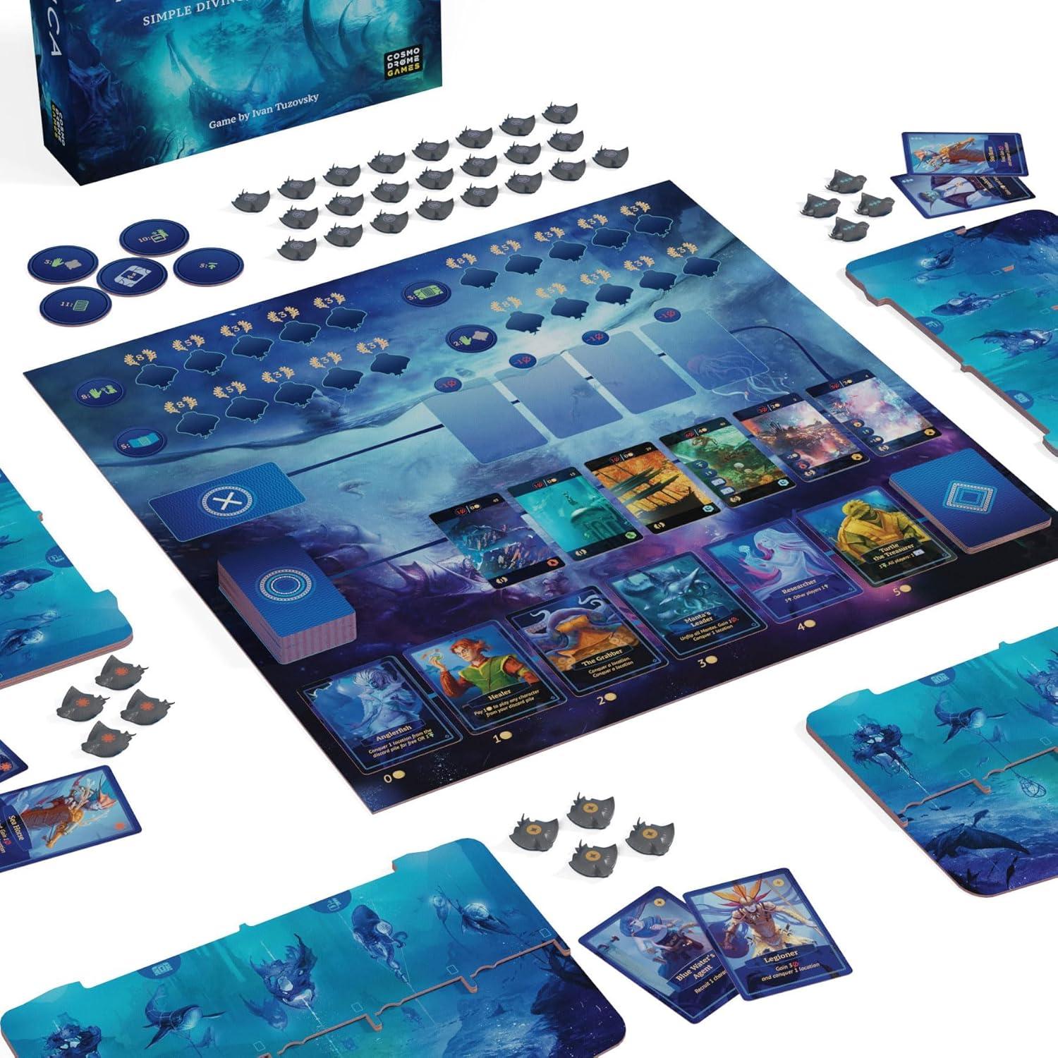 Juego de Mesa Aquatica | Estrategia 1-4 Jugadores | 60 Min