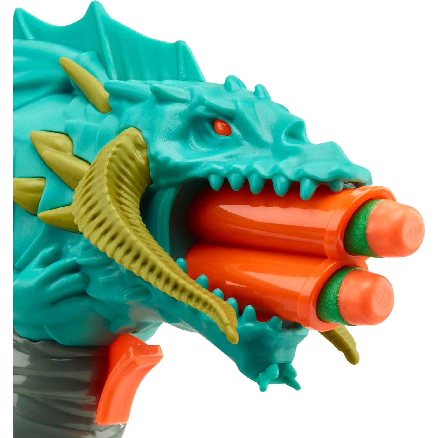 Blaster Nerf Dungeons & Dragons Rakor con 4 dardos Elite