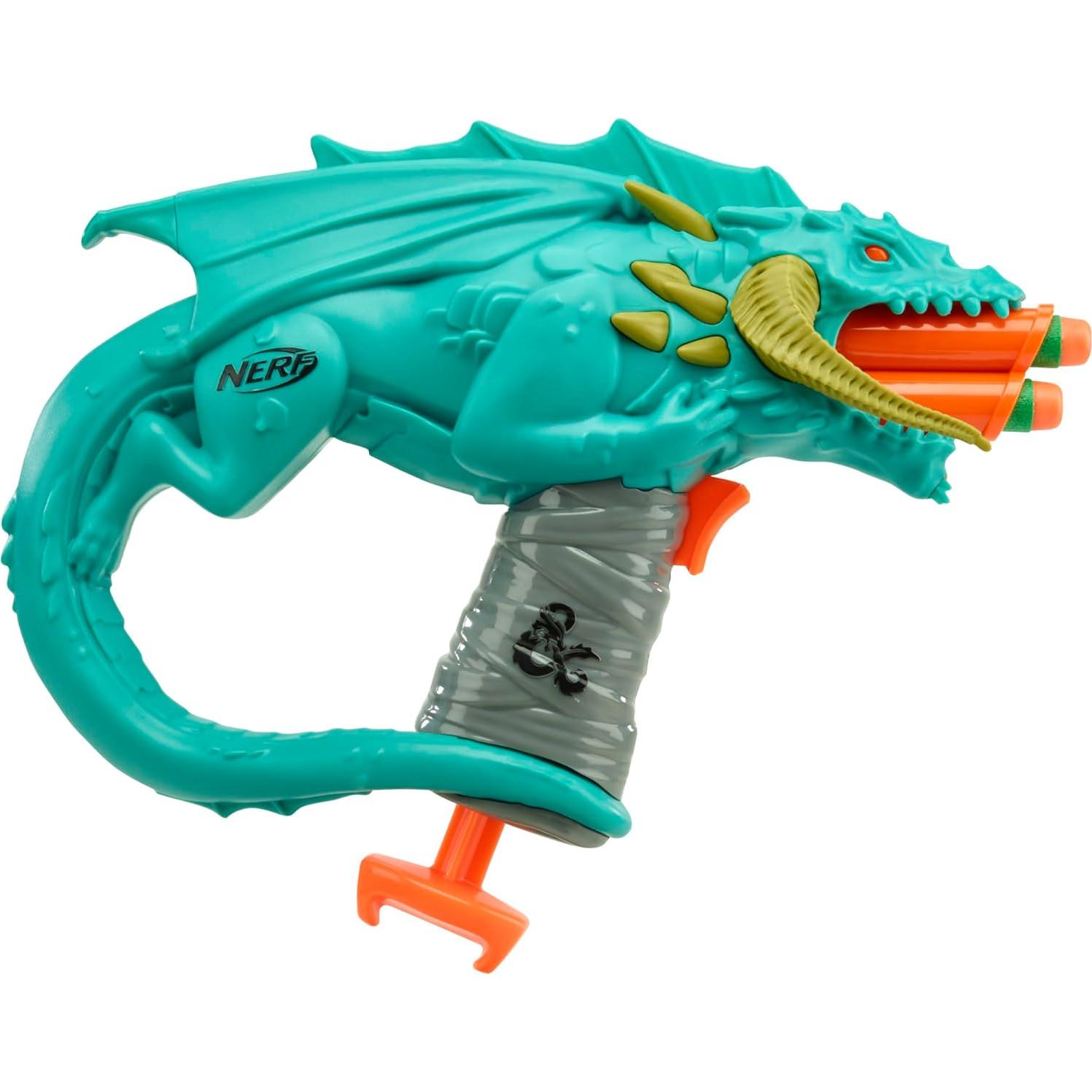Blaster Nerf Dungeons & Dragons Rakor con 4 dardos Elite