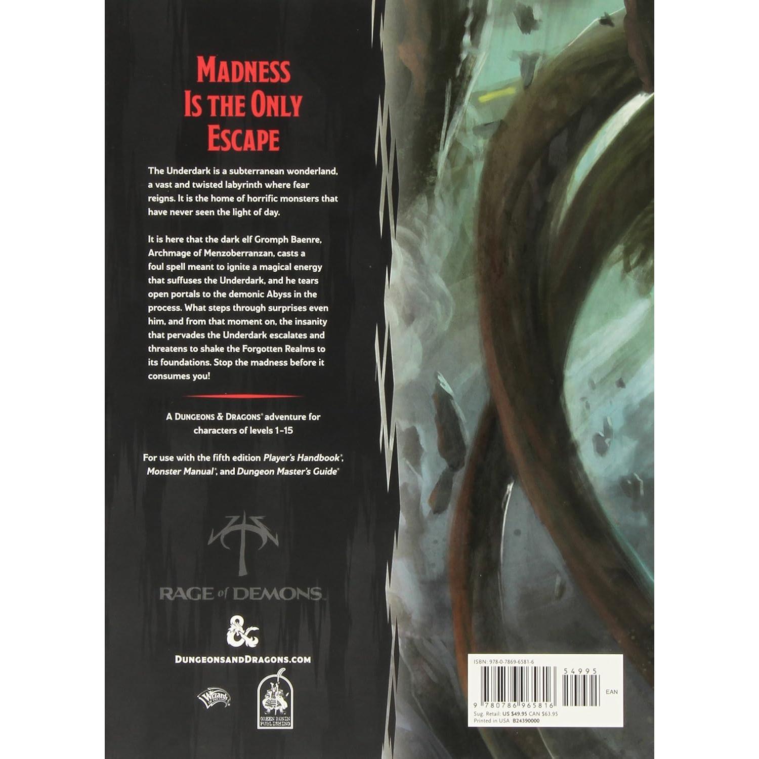 Fuera del Abismo - Aventura Dungeons & Dragons Tapa Dura