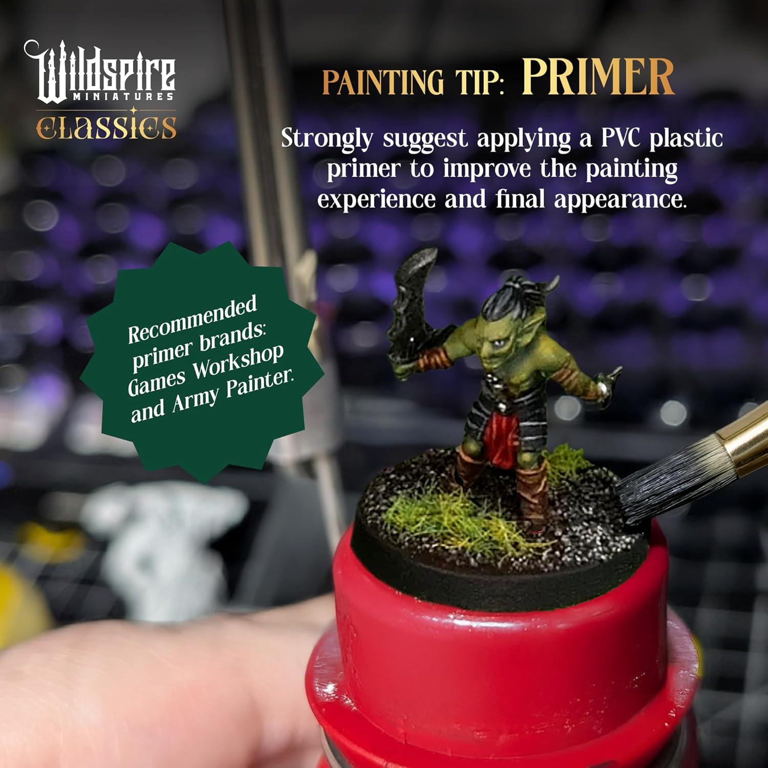 Miniaturas D&D Wildspire 60 Figuras 28mm Sin Pintar