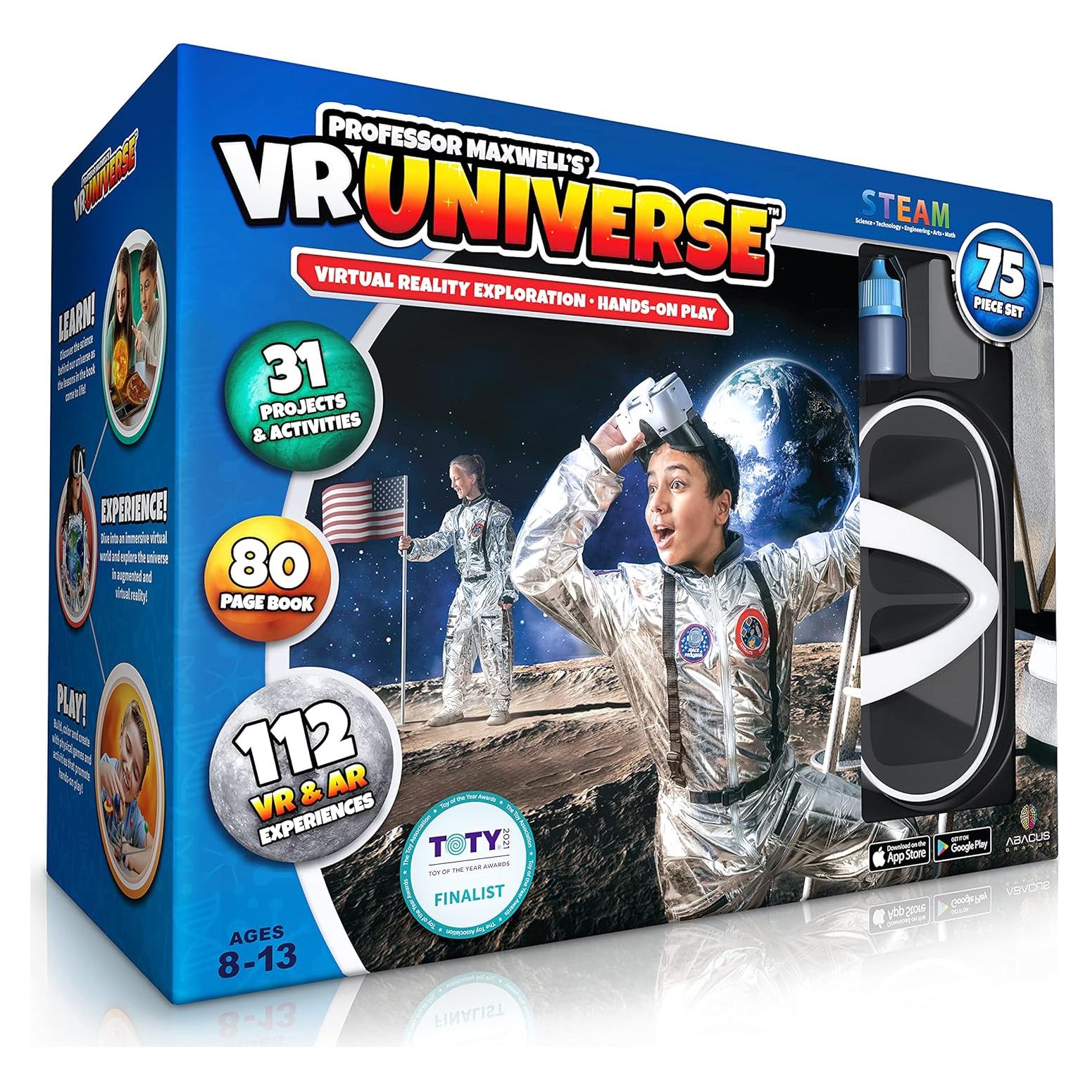 Kit de Ciencia Espacial VR Abacus para Niños 8-12 Años
