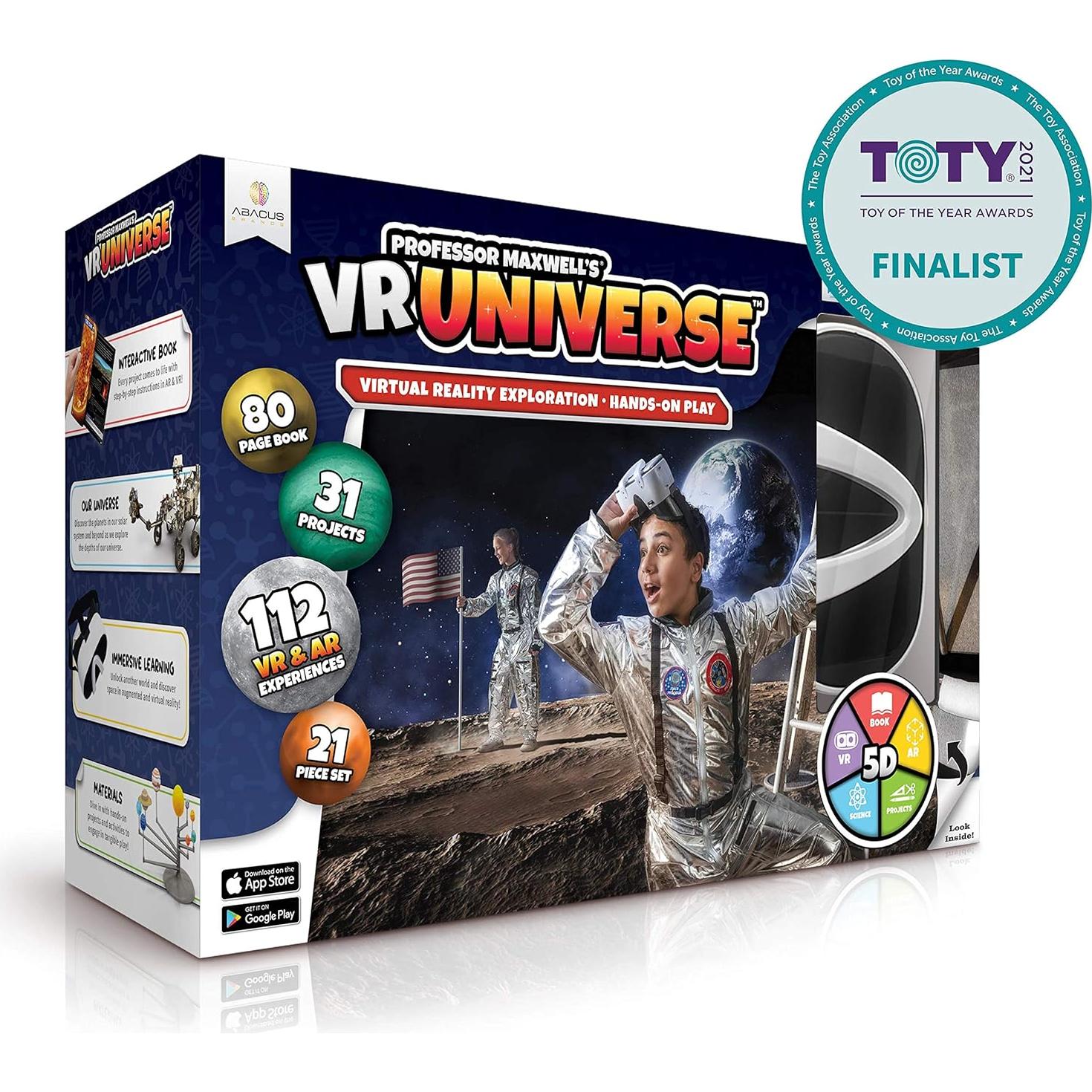 Kit de Ciencia Espacial VR Abacus para Niños 8-12 Años