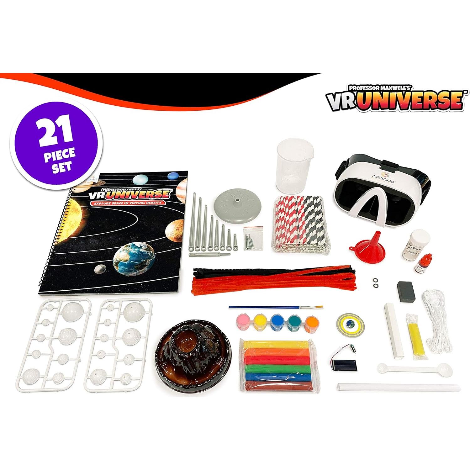 Kit de Ciencia Espacial VR Abacus para Niños 8-12 Años