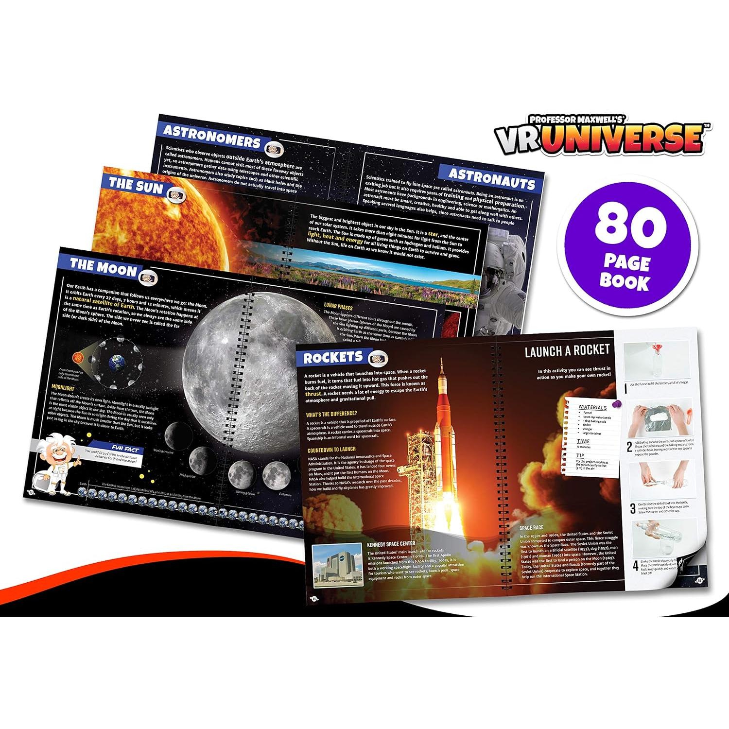 Kit de Ciencia Espacial VR Abacus para Niños 8-12 Años