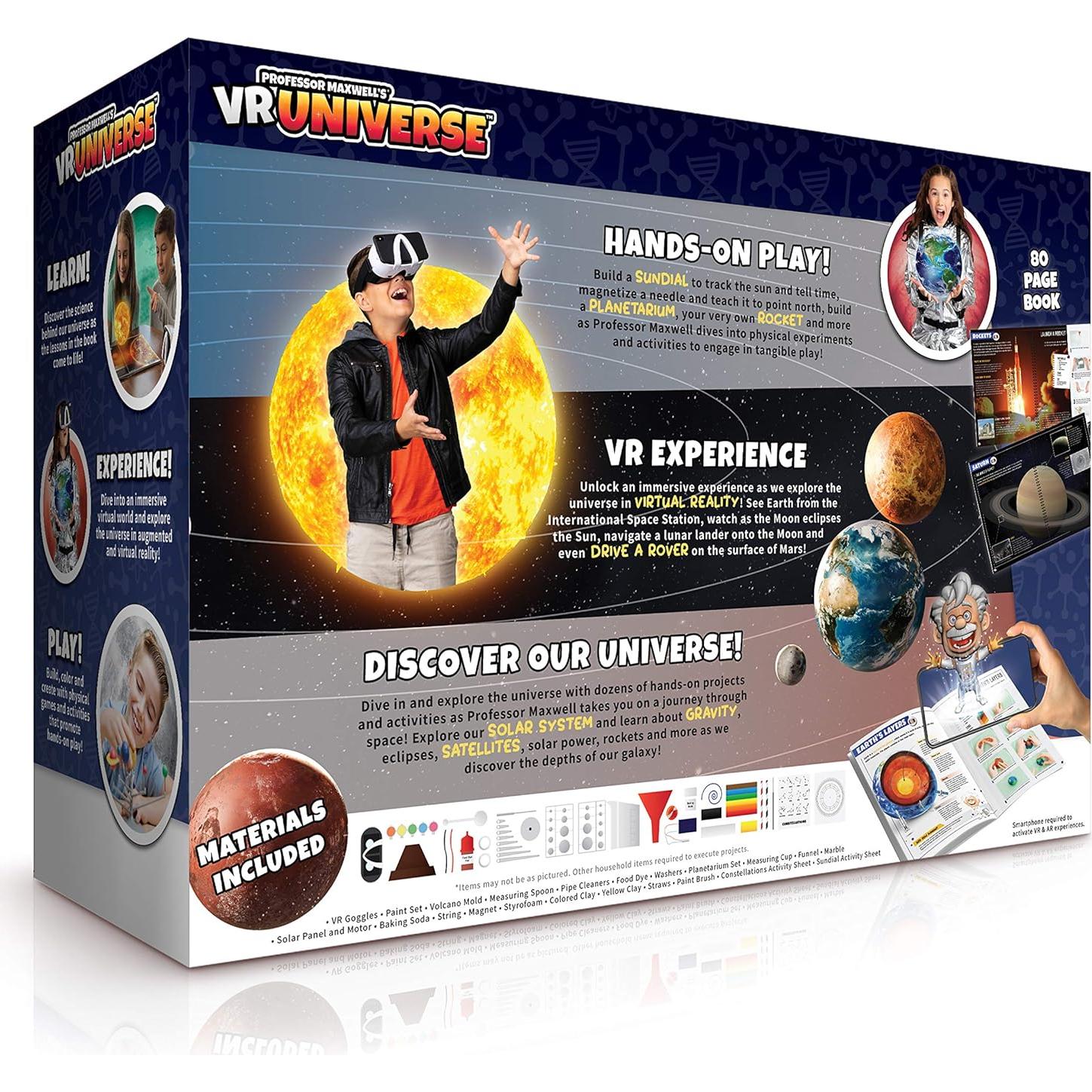 Kit de Ciencia Espacial VR Abacus para Niños 8-12 Años