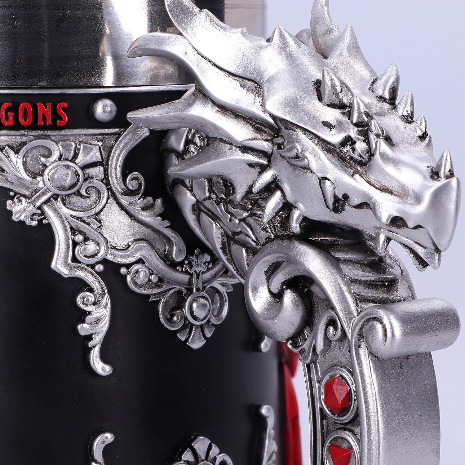 Jarra Dungeons & Dragons Nemesis Now Negra D20 15.5cm