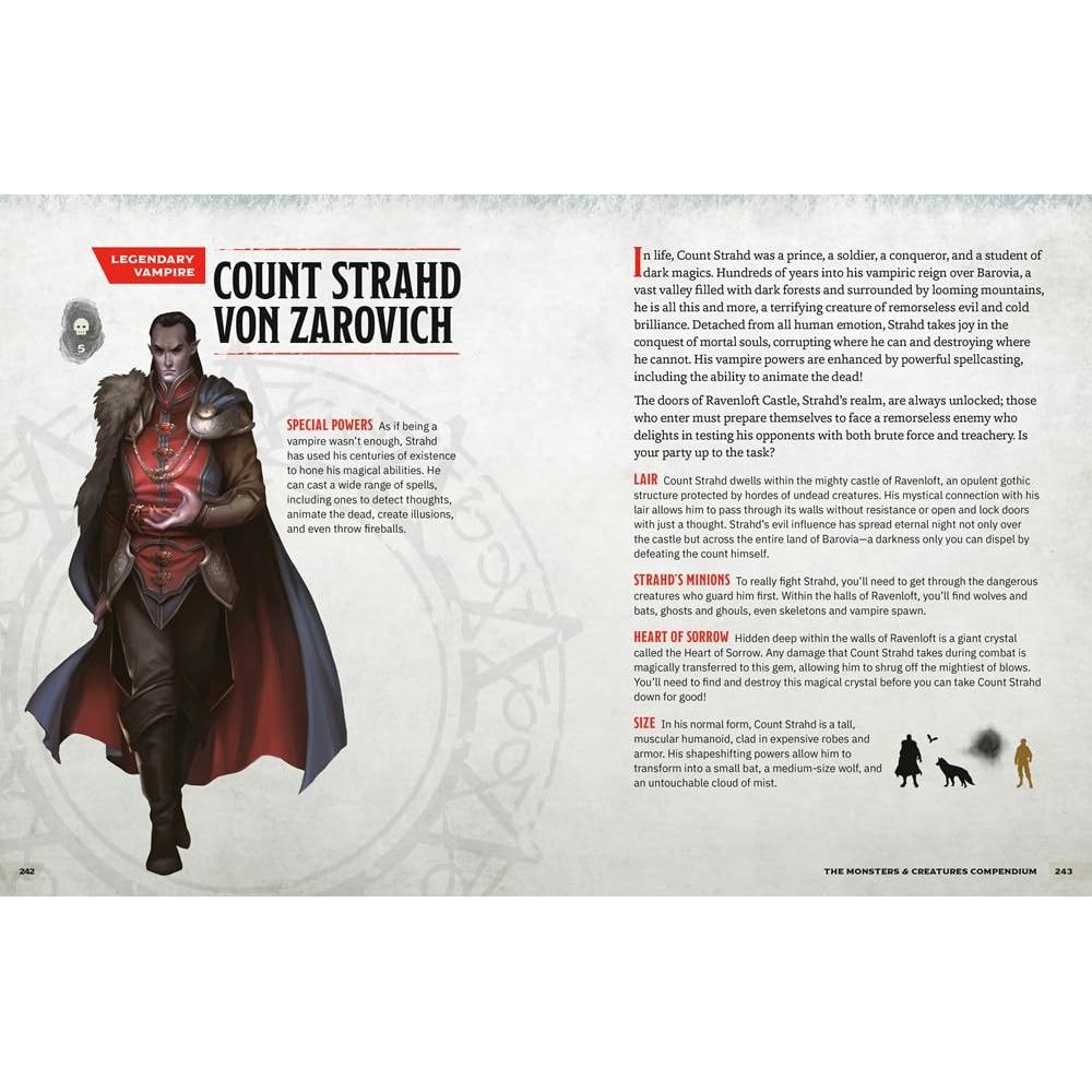 The Monsters & Creatures Compendium (Dungeons & Dragons): A Young Adventurer's Guide (Dungeons & Dragons Young Adventurer's Guides)