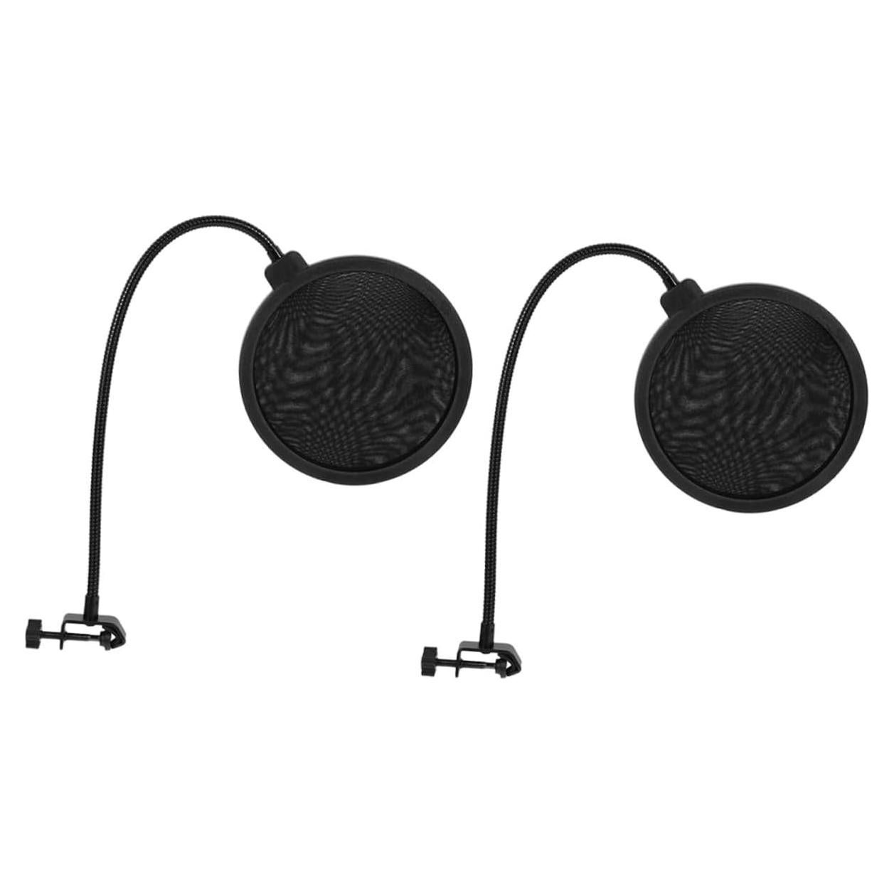 Conjunto de 2 Cubiertas de Pantalla de Viento Milisten para Micrófono