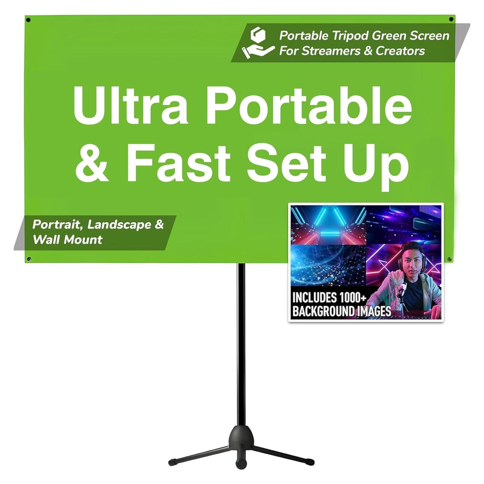 Pantalla Verde Valera Explorer 70" Ultra Portátil para Streaming