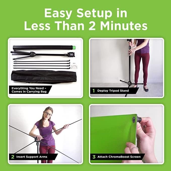 Pantalla Verde Valera Explorer 70" Ultra Portátil para Streaming