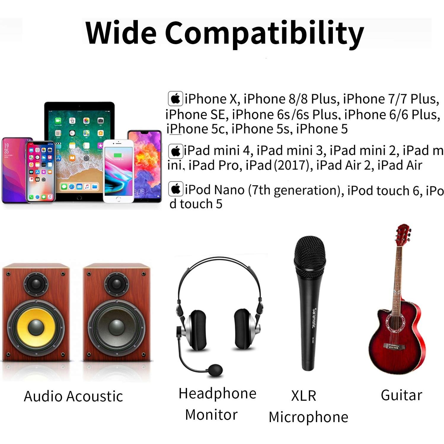 Interfaz de Micrófono Saramonic SmartRig+ Di para iPhone