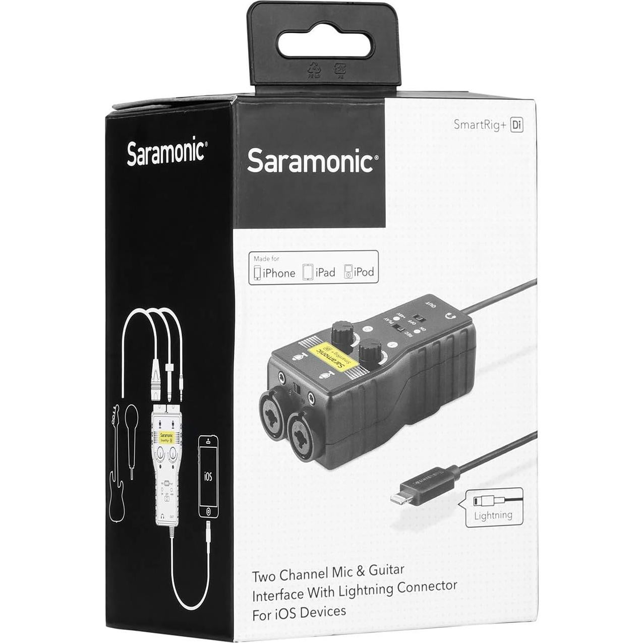 Interfaz de Micrófono Saramonic SmartRig+ Di para iPhone