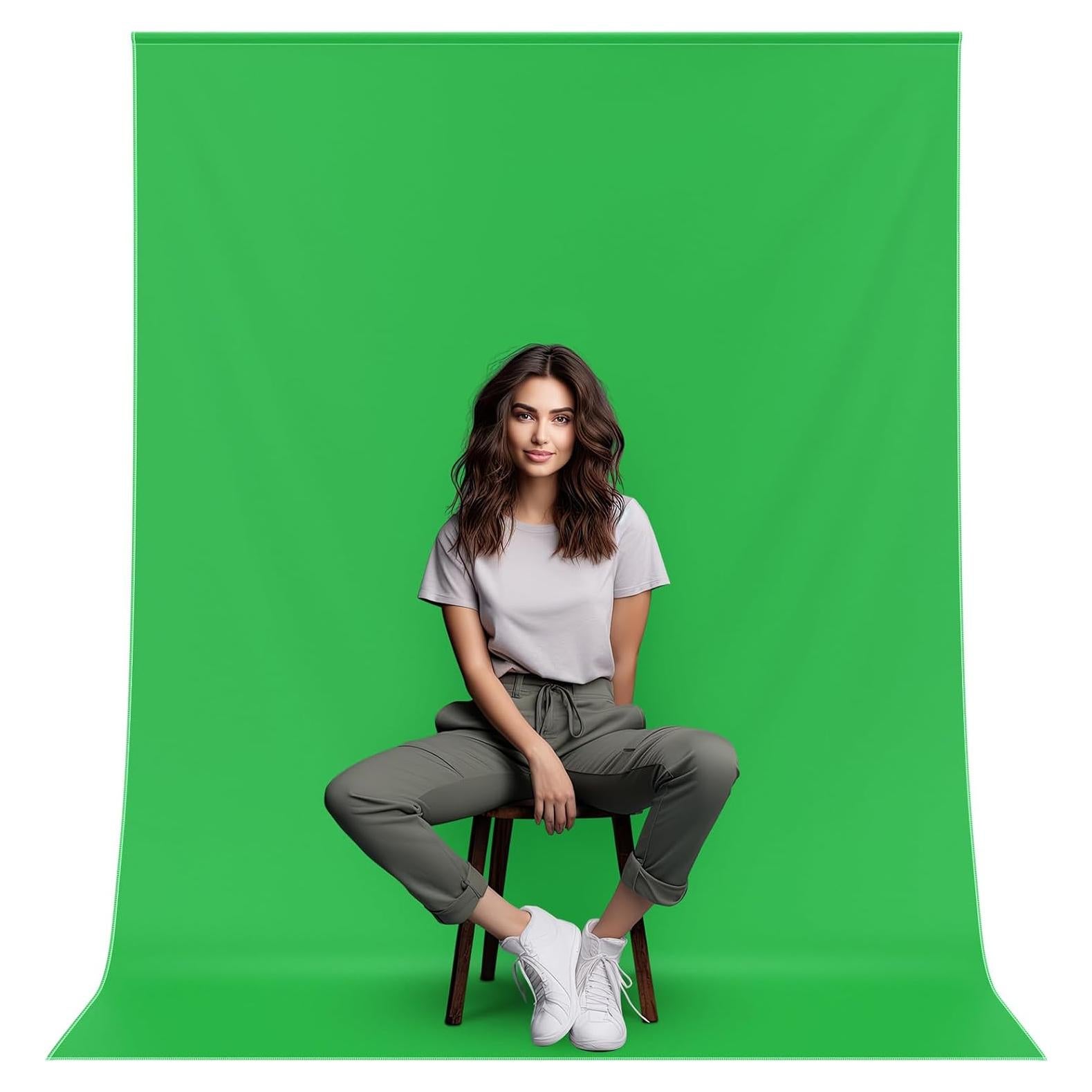 Fondo de Pantalla Verde Chroma Key Cosmos 1.5x2m para Video