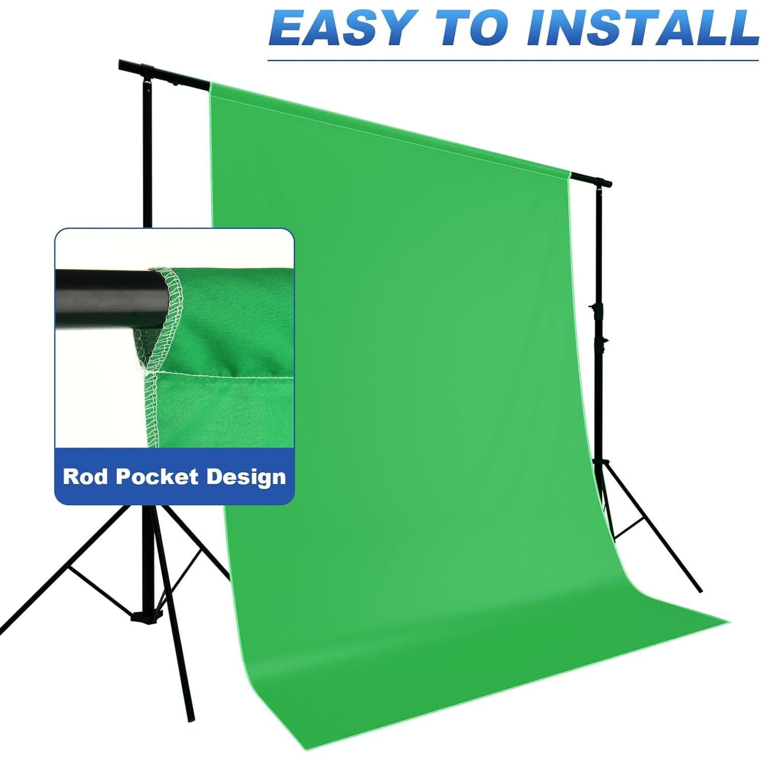 Fondo de Pantalla Verde Chroma Key Cosmos 1.5x2m para Video