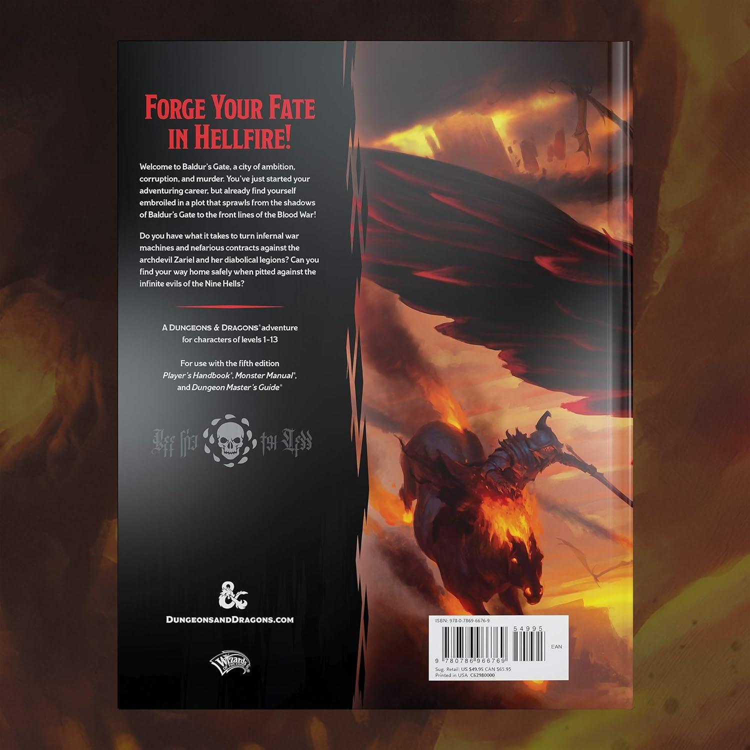 Dungeons & Dragons Baldur's Gate: Descent Into Avernus Tapa Dura