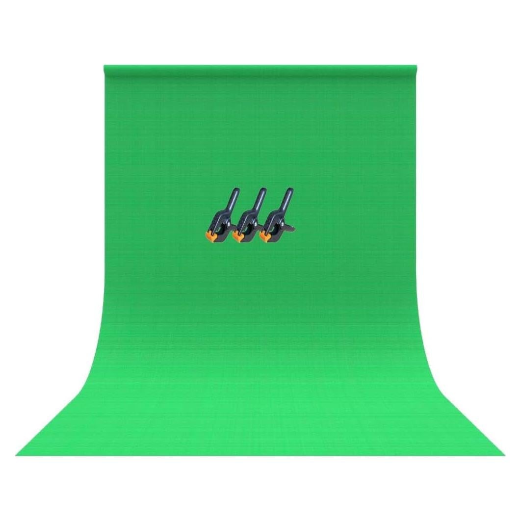 Telón Verde Bower 1.52 x 2.13 m para Streaming y Gaming