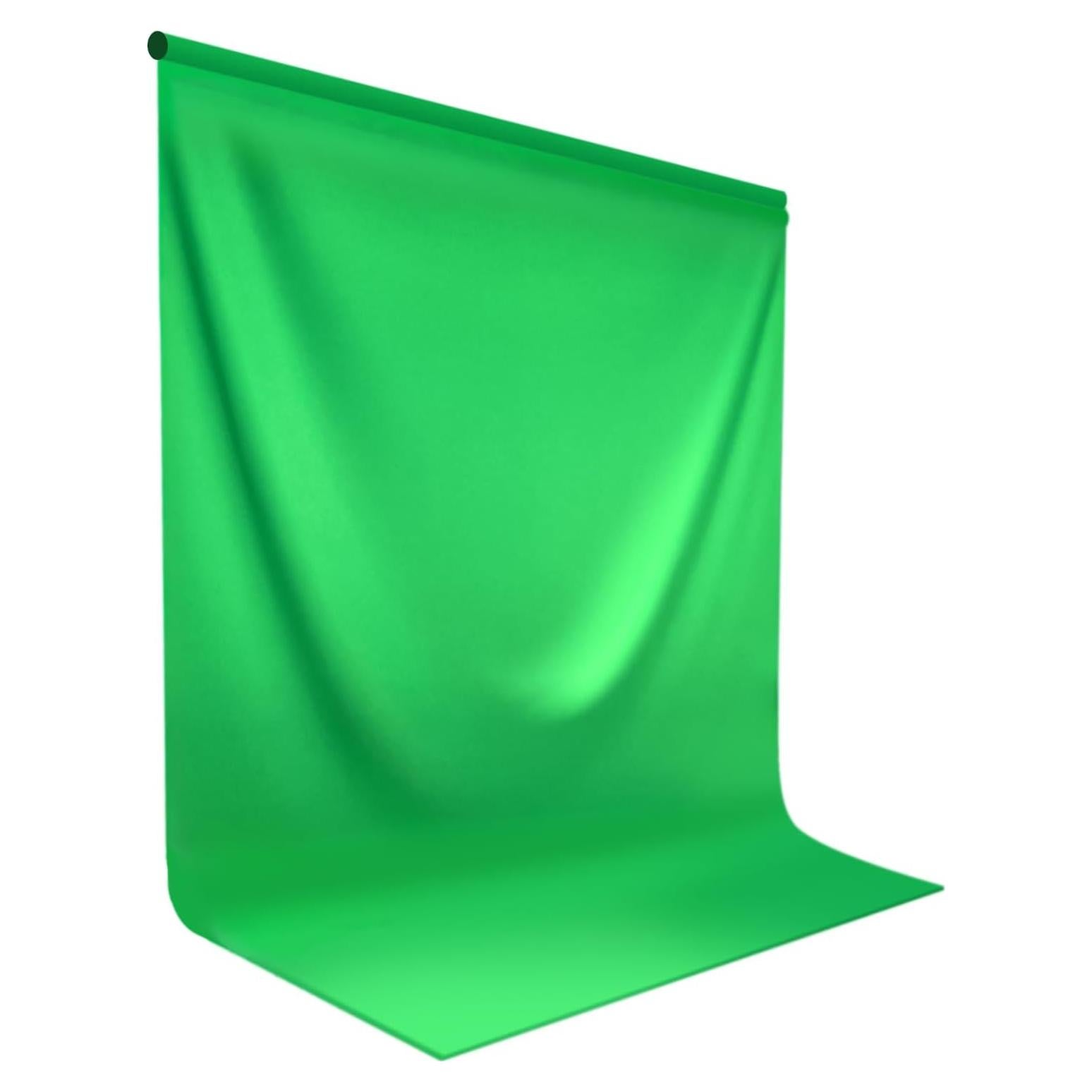 LimoStudio 9 x 13 ft. (W x H) Chromakey Green Backdrop Background Screen, A+ Grade High Density > 200GSM Synthetic Fabric for True Chromakey Color, Professional Studio, Sharp Crisp Edge, AGG1846