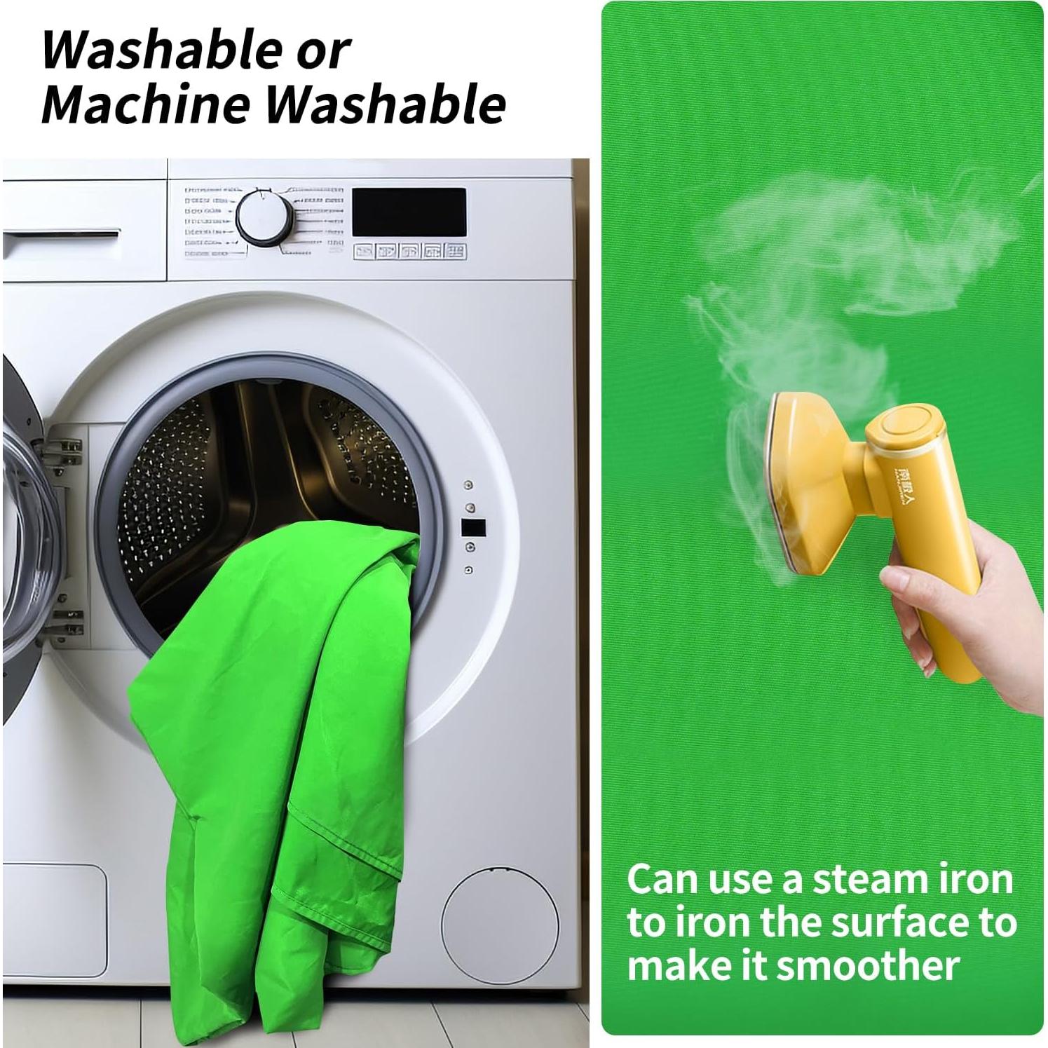 Fondo de Poliéster Verde 3x3m Linhedai para Fotografía