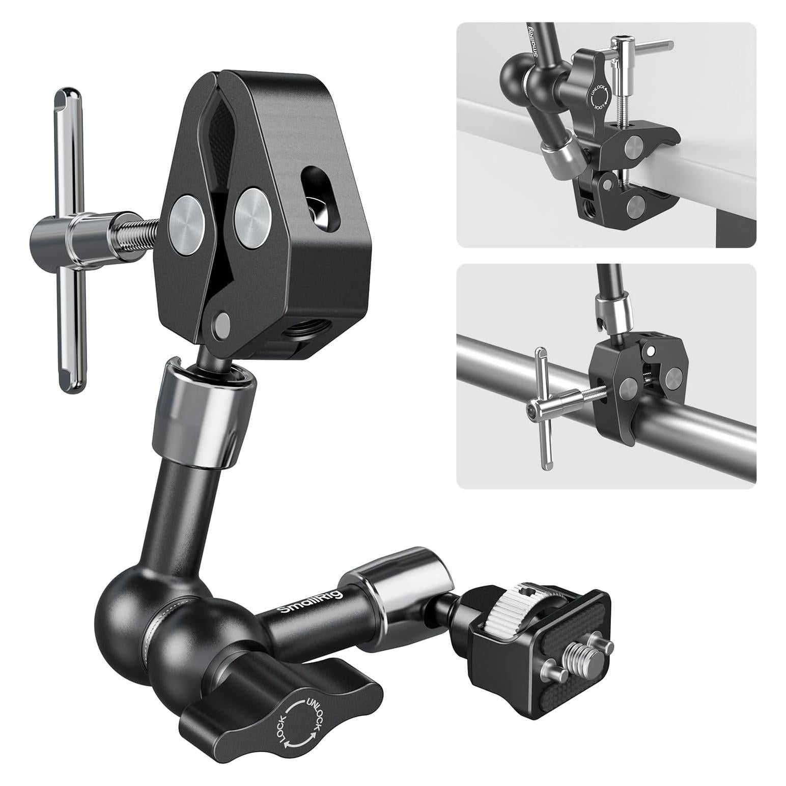 Brazo Mágico SmallRig 5310 con Abrazadera Cangrejo 7"