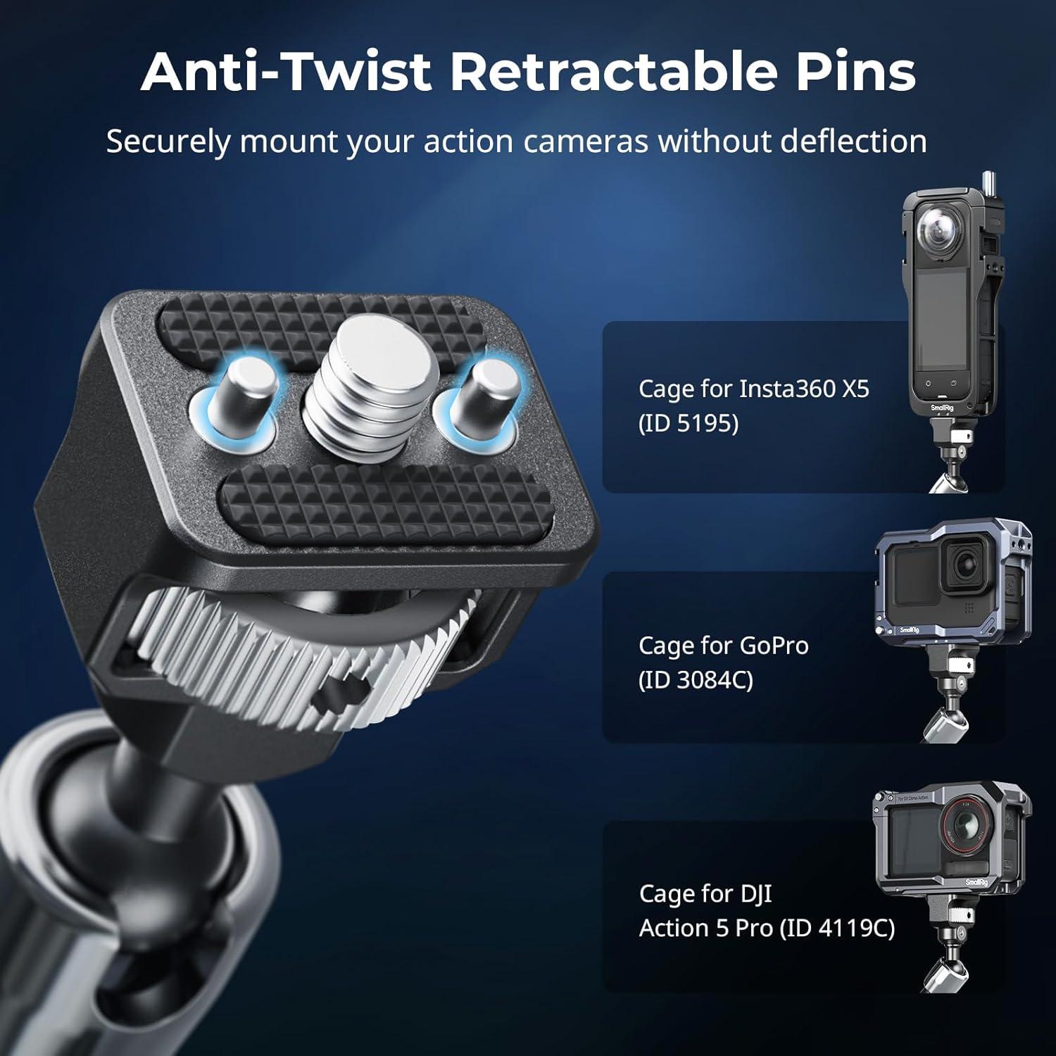 Brazo Mágico SmallRig 5310 con Abrazadera Cangrejo 7"